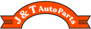 J&T Auto Parts of NC Logo with White Highlights